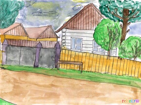 Деревня - деревянный мир (коллективное панно «деревня»