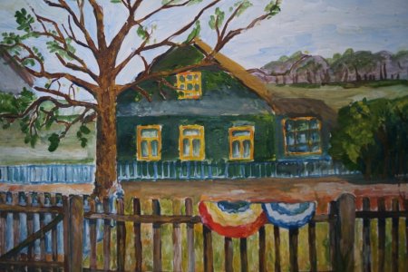 Рисунок на день села