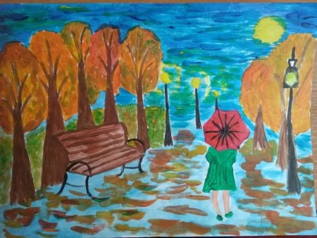 Детские тематические рисунки