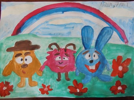 Конкурс рисунков любимый мультгерой