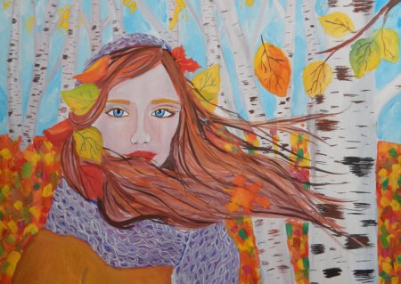 Краски осени глазами детей