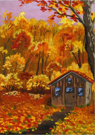 Изостудия тема осень