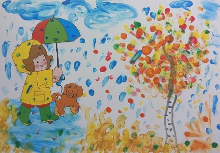 Конкурс рисунков осенний Вернисаж