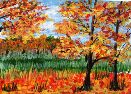 Рисунок осень