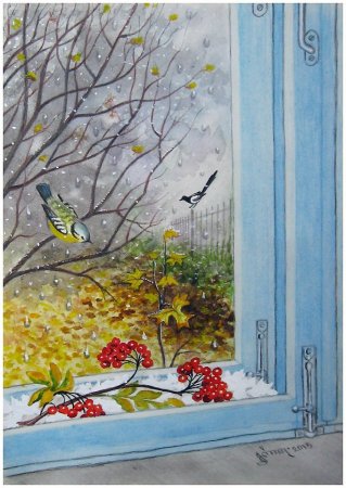 Весна за окном