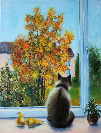 Художник хомяк Виктор Иванович