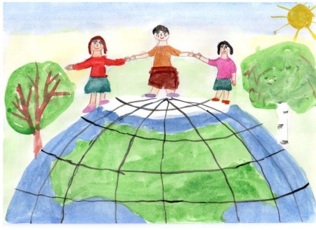 Рисование на тему Дружба