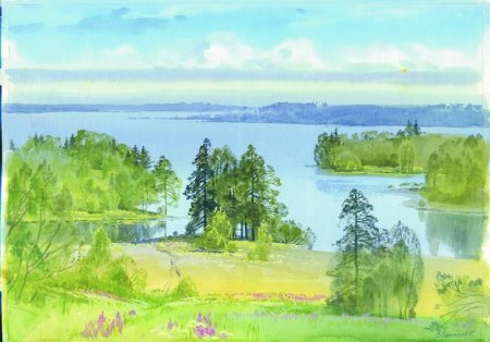 Пейзаж родного края