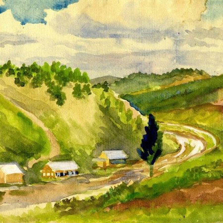 Конкурс рисунков родные просторы