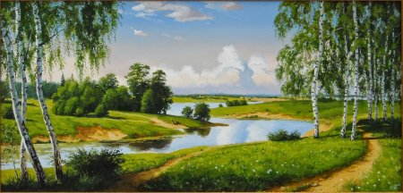 Рисуем родные просторы