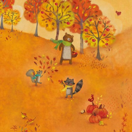 Маленькие осенние рисунки