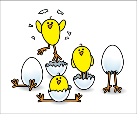 Танцующие цыплята