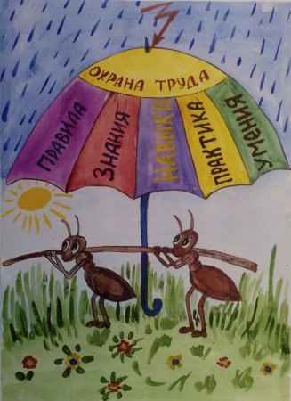 Конкурс детских рисунков охрана труда