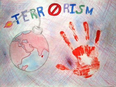 Рисунок против терроризма