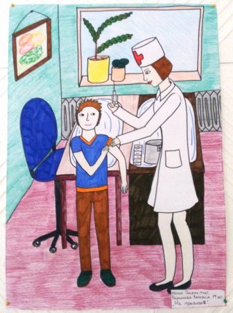 Врач рисунок