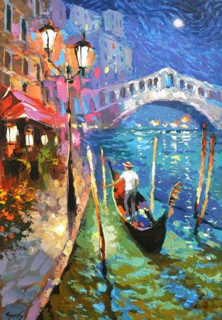 Дмитрий Спирос художник Венеция