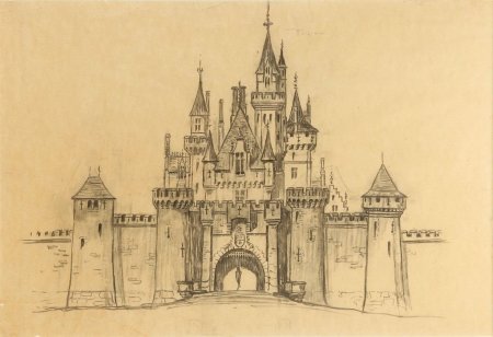 Замок карандашом