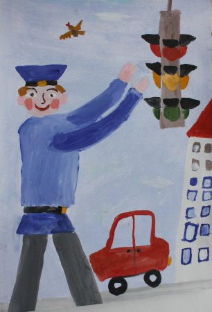 Рисунок ГИБДД