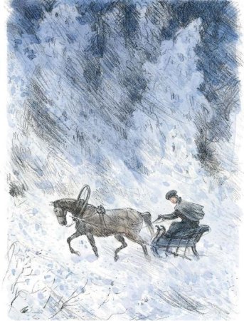 Иллюстрации к повести Пушкина метель