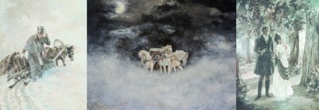 Георгий Свиридов, "метель" Пушкин метель