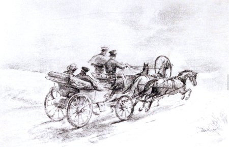 Иллюстрации к повести Пушкина метель