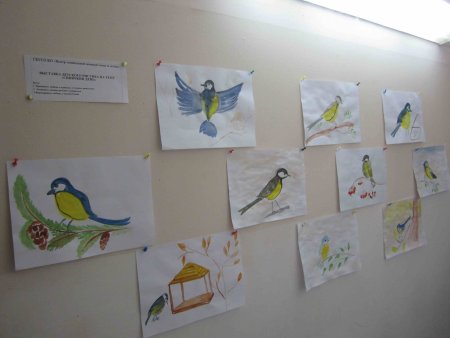 Фоторепортаж Синичкин день в детском саду