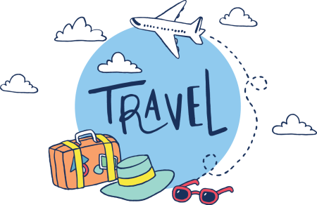 Логотип путешествия