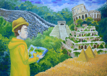 Иллюстрации на тему путешествия