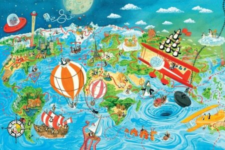 Путешествие иллюстрация