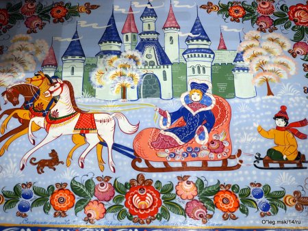 Городецкая роспись Нижний Новгород