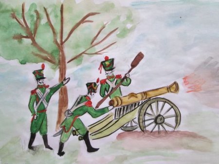 Бородинское сражение Бородино рисунок