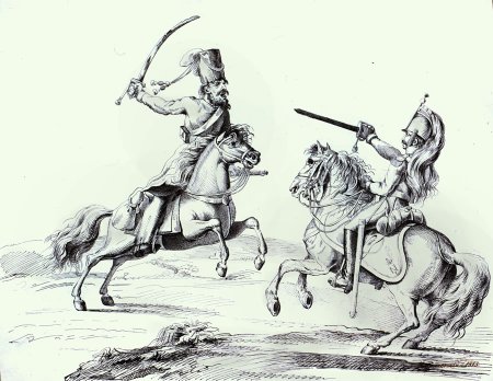 Рисунки Бородинская битва 1812 года