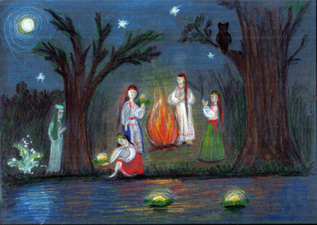 Ночь на Ивана Купала сказка