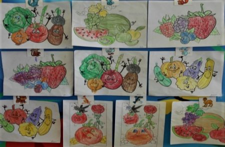 Рисунок на тему правильное питание