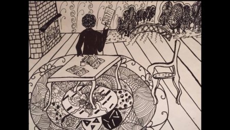 Нарисовать рисунок на тему приют спокойствия трудов и вдохновения