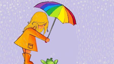 Зонтики яркие