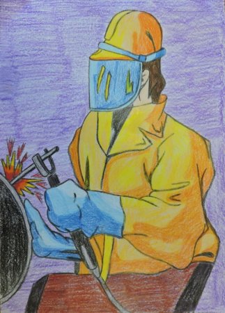 Завод рисунок