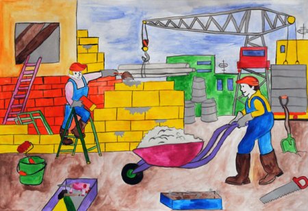 Рисунок на тему охрана труда