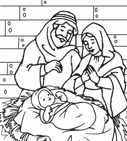 Рисунок на тему Рождество Христово карандашом