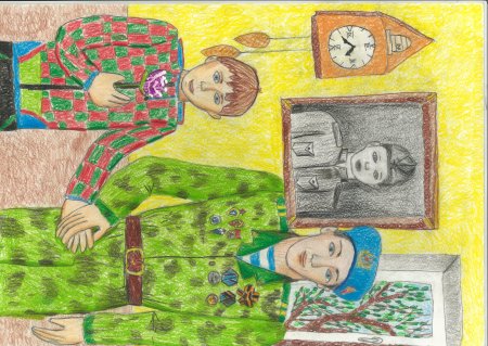 Рисунок о реальном событии