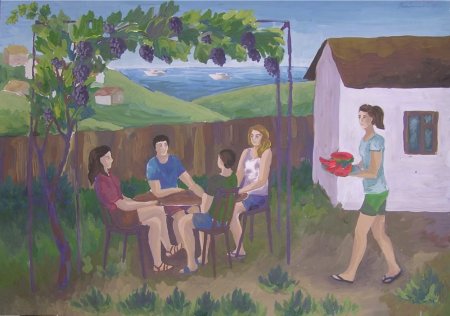 Рисунок на тему богатыри