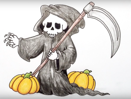 Смерть с косой карандашом