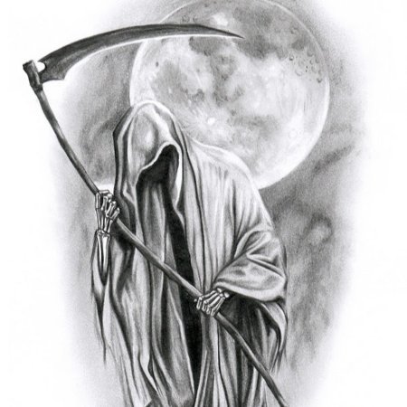 Смерть рисунок