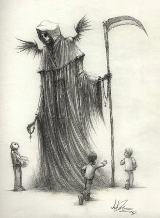 Смерть для срисовки