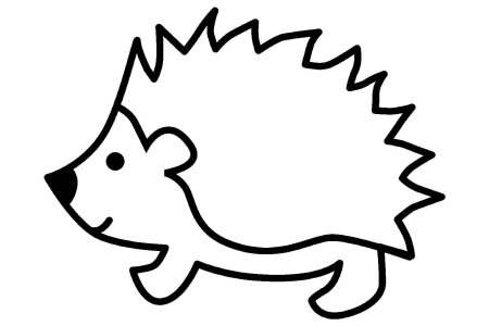 Детские рисунки ежика