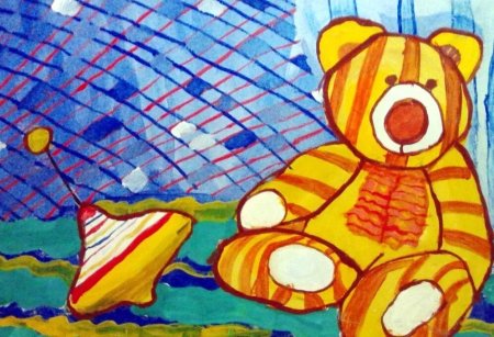 Рисование любимой игрушки