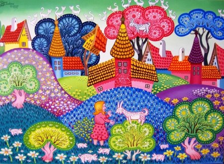 Сказочные картины Ласло Кодай