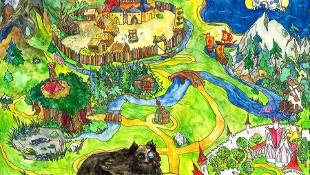 Карта путешествия в волшебную страну