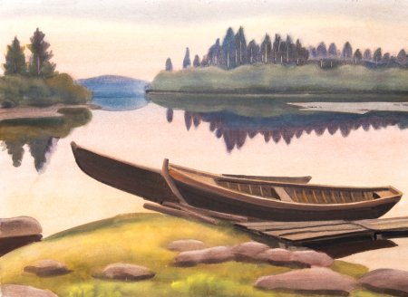 Художник Карелии каштанов Александр Иванович