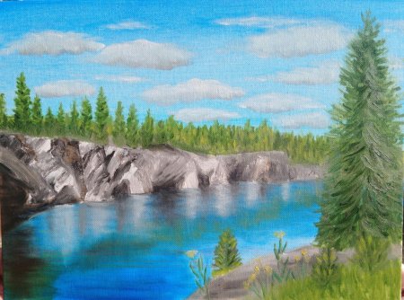 Карелия рисунок